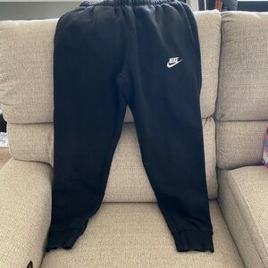 Nike Kids Black Joggers
